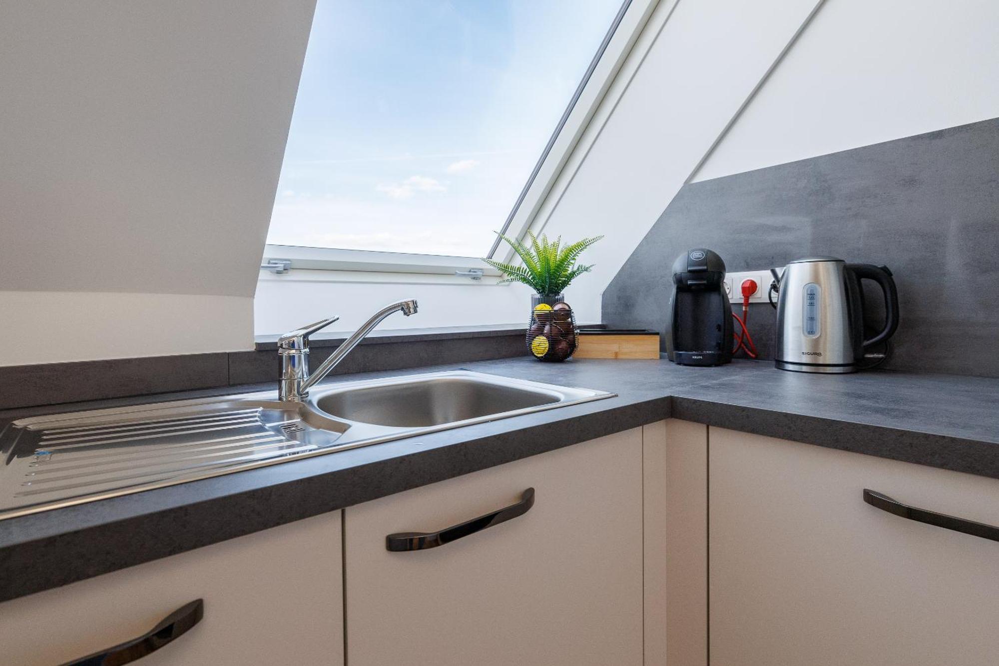 Symphony Apartments 38 - Modern Loft With Terrace And Grill In Central Location Wien Eksteriør billede